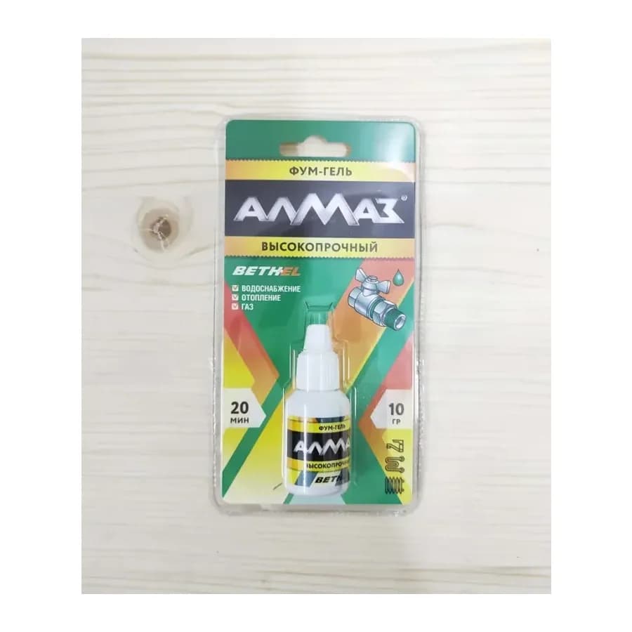 Фум-гель "Алмаз" Высокпрочный 10 гр (блистер)