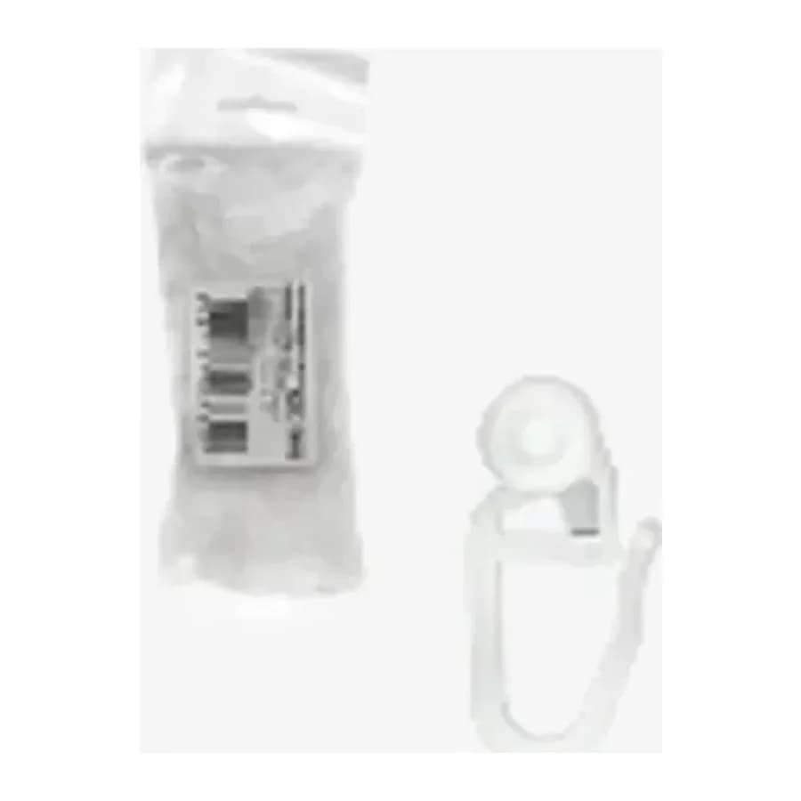 Крючки для штор роликовые с замком большие (100 шт./уп)